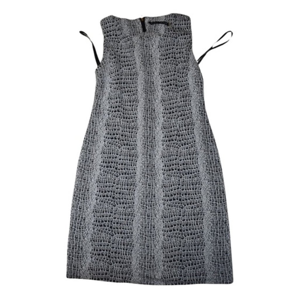 WOMEN'S IVANKA TRUMP KNEE-LENGTH SNAKESKIN DRESS